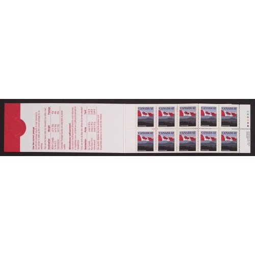 Canada BK137b Booklet