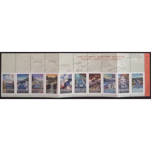Canada 1734a Booklet Pane VF MNH