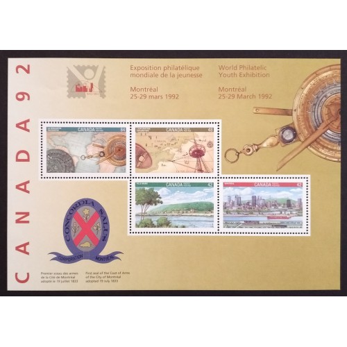 Canada 1407a Souvenir Sheet MNH