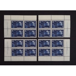 Canada 449 Plate Blocks Matched Set No. 1 VF MNH