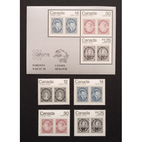 Canada 753-6a Set VF MNH