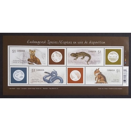 Canada 2173 Souvenir Sheet MNH