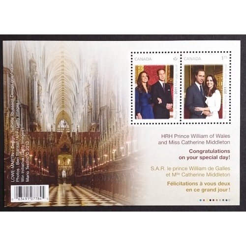 Canada 2465b Souvenir Sheet MNH