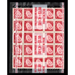 Canada 451a Mini Pane Cello Paq of 2 VF MNH