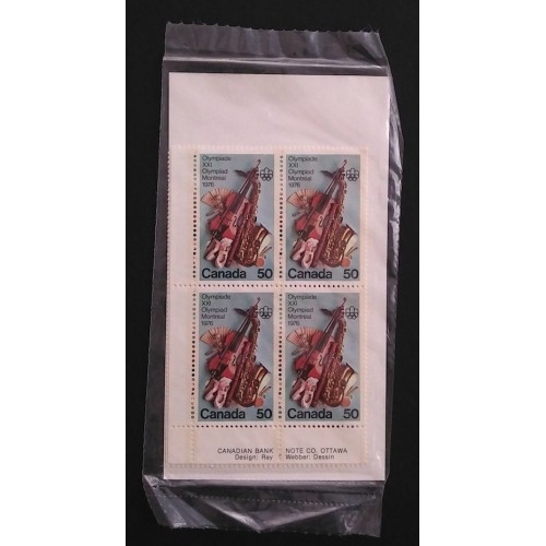 Canada 686 Inscription Blocks VF MNH (Unopened)