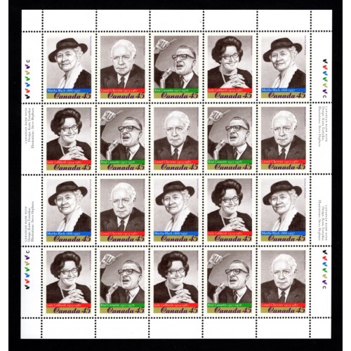 Canada 1664b Sheet VF MNH
