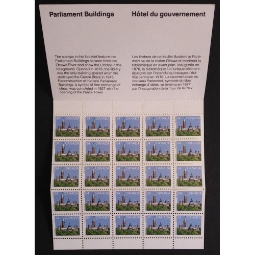 Canada BK89a Booklet