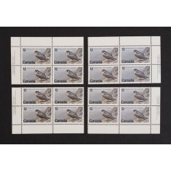 Canada 752iii Plate Blocks Matched Set VF MNH