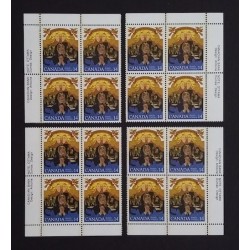 Canada 768 Plate Blocks Matched Set VF MNH