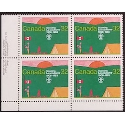 Canada 993 Plate Block LL VF MNH