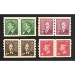 Canada 297-300 Pairs XF MNH