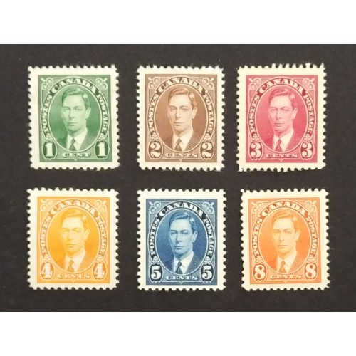 Canada 231-6 Set F-VF MH