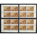 Canada 553|553i|553iii Plate Blocks Matched Set VF MNH