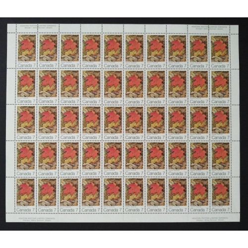 Canada 537ii-HF Sheet MNH