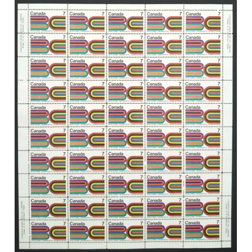 Canada 552 Sheet MNH
