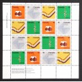 Canada 585a Mini Pane UL Inscription MNH