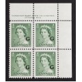 Canada O34 Plate Block UR No. 2 VF MNH