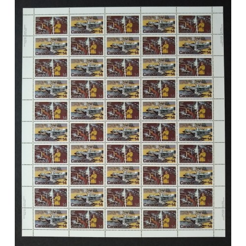 Canada 766aiv Sheet MNH