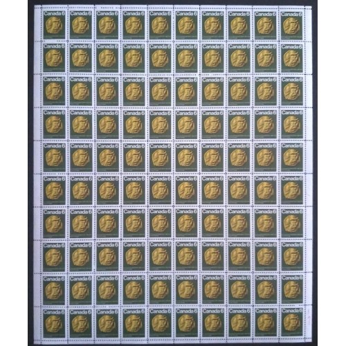 Canada 531 Sheet Field Stock MNH