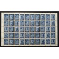 Canada 632a-FL Sheet Fluorescent MNH