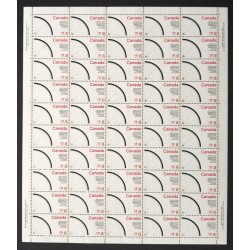 Canada 642ii Sheet MNH