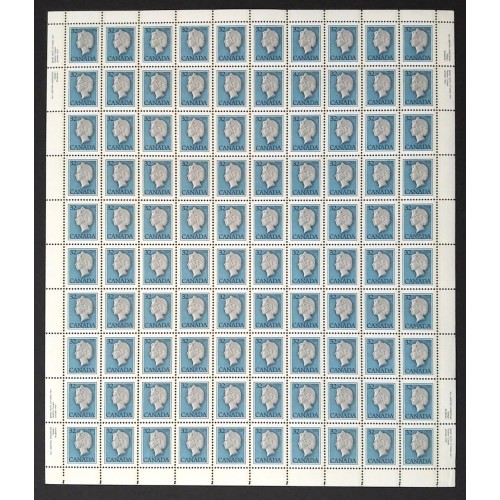 Canada 713iii Sheet MNH