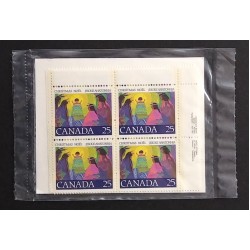 Canada 743 Inscription Blocks Matched Set VF MNH (Unopened)