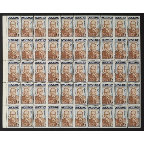 Canada 495i Sheet Field Stock MNH