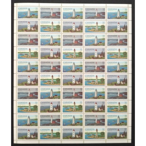 Canada 1035a Sheet Field Stock MNH