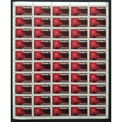 Canada 534ii Sheet Field Stock LF MNH