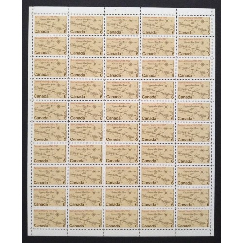 Canada 540 Sheet Field Stock MNH