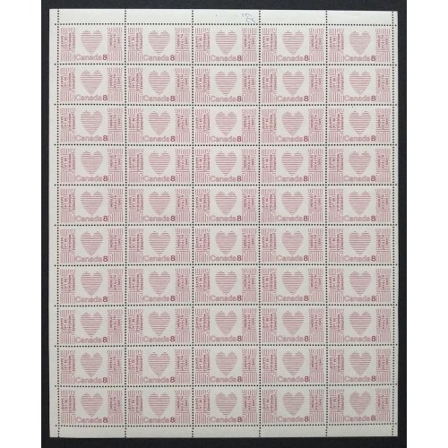 Canada 560i Sheet Field Stock MNH