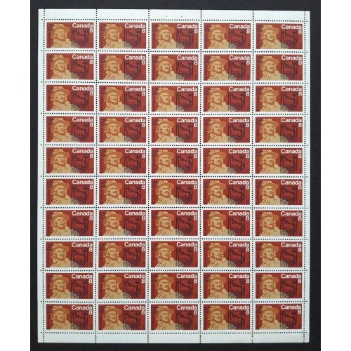 Canada 561ii Sheet Field Stock MNH