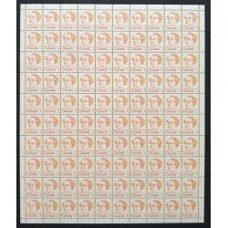 Canada 586i Sheet Field Stock MNH