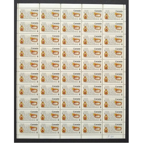 Canada 680i Sheet Field Stock MNH