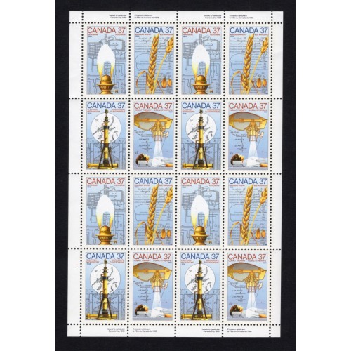 Canada 1209a Mini Pane Field Stock VF MNH