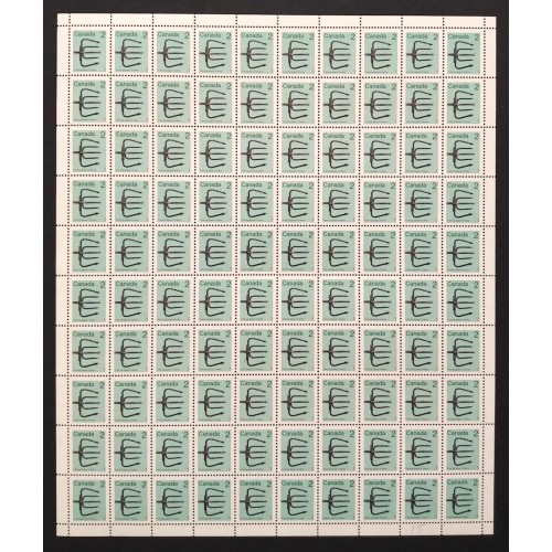 Canada 918ii Sheet Field Stock MNH