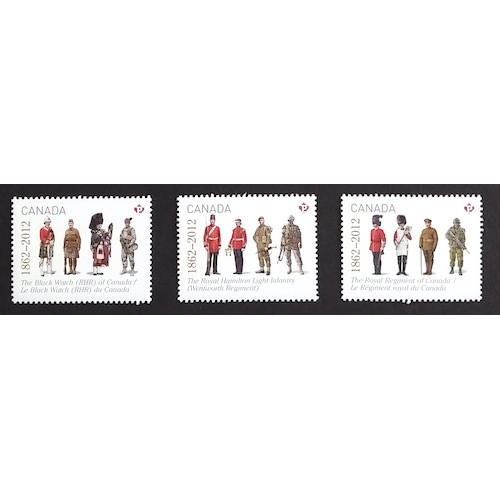 Canada 2577a-c Singles from Souvenir Sheet VF MNH