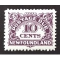 Newfoundland J7 VF MNH