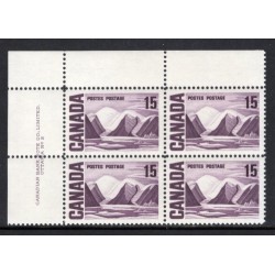 Canada 461 Plate Block UL No. 2 VF MNH