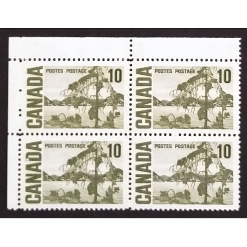 Canada 462pi Corner Block UL VF MNH