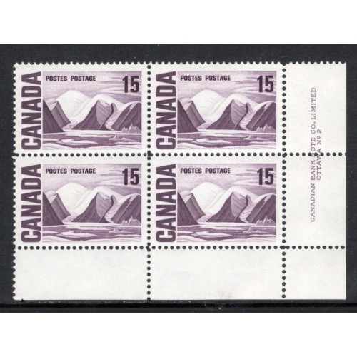 Canada 463 Plate Block LR No. 2 VF MNH