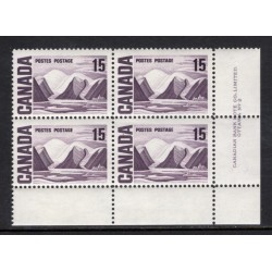 Canada 463 Plate Block LR No. 2 VF MNH