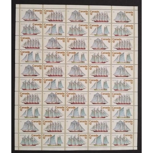 Canada 747a|745i|747i Sheet Field Stock MNH