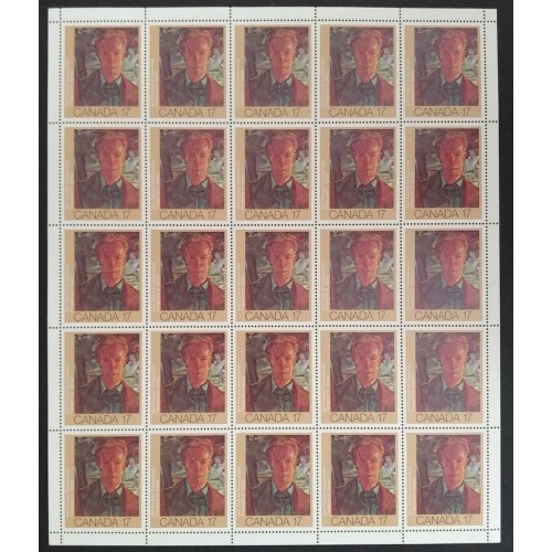 Canada 888i Sheet Field Stock MNH