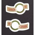 Canada 1568-9 Die Cut VF MNH