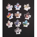 Canada 3000i-9i Die Cut Set VF MNH