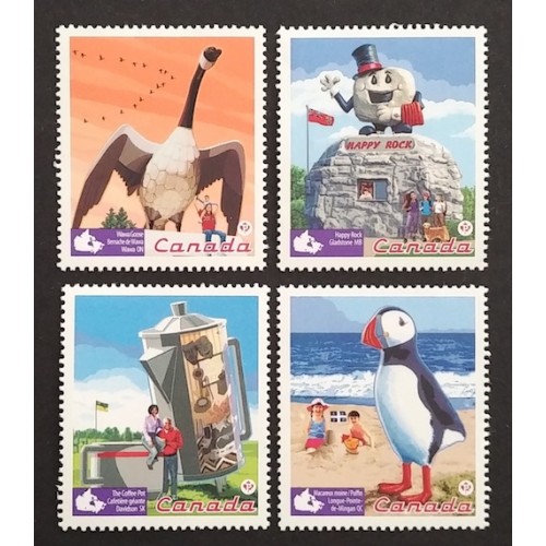 Canada 2397a-d Singles from Souvenir Sheet VF MNH