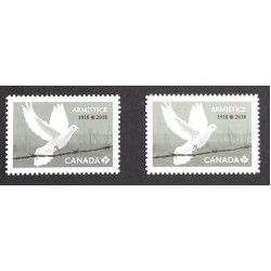 Canada 3130-1i Die Cut VF MNH