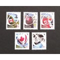 Canada 2418a-e Singles from Souvenir Sheet VF MNH
